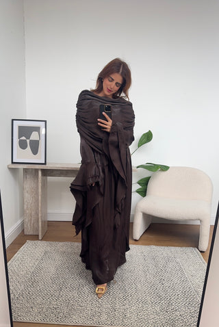 Coco flare sleeve dress- grecia