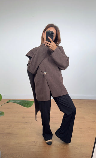 Coco scarf jacket - enve - Fash Focused