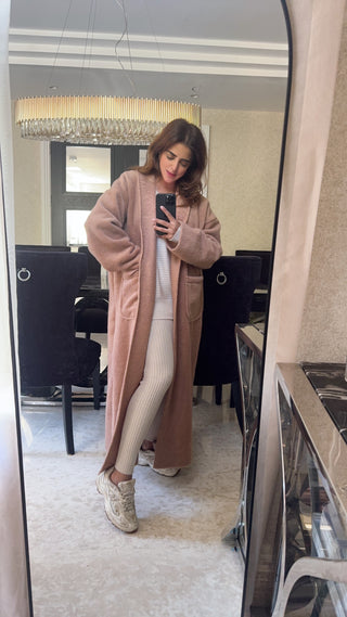 Canan Coatigan in Camel - Fash Focused