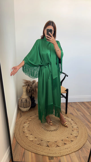 Lavinya dress emerald