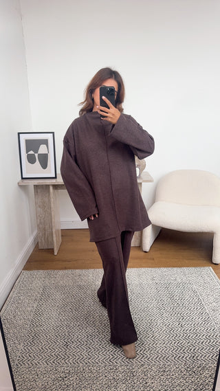 coco basic high neck coord- lala - Fash Focused