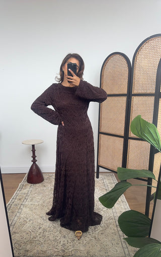 Coco fully lined lace dress- levina