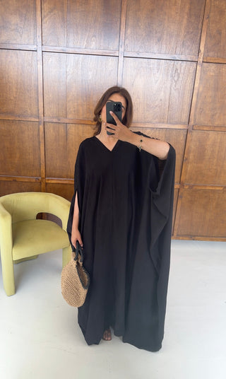 Black kaftan dress- sena