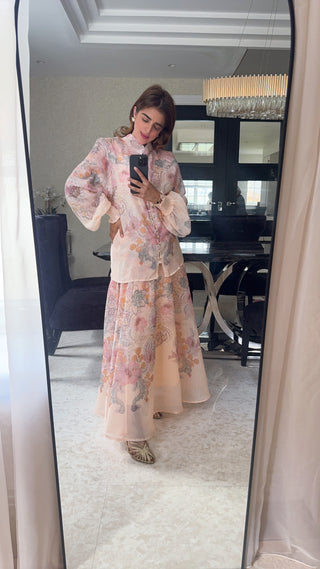 Apri floral skirt coord- amata