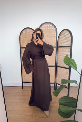 Coco  textured dress- amara