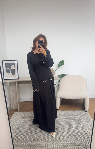 Black pearl skirt coord- leta