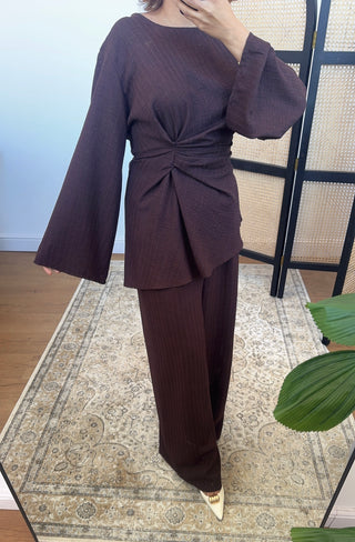 Coco twist tie back coord- riva - Fash Focused