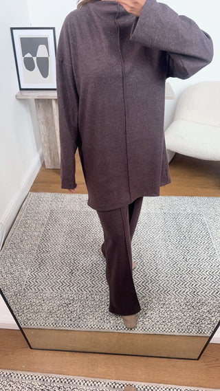 coco basic high neck coord- lala - Fash Focused