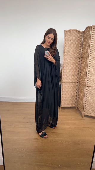sanne dress in black - Fash Focused