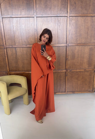 Orange two piece coord- elina