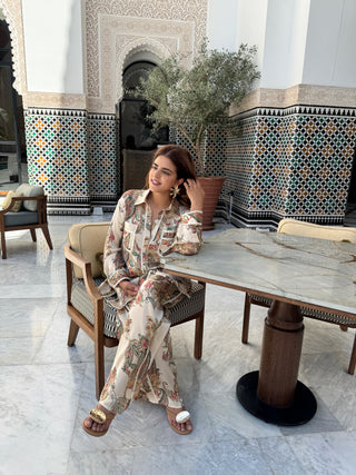 cream paisley coord - sadie - Fash Focused