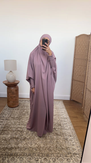 Jilbab in pink