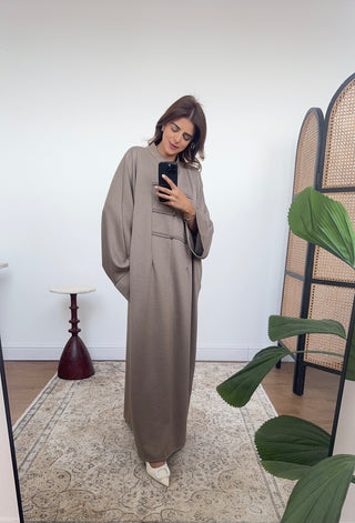 Taupe dress- Sloane