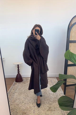 Coco coat with scarf- margot