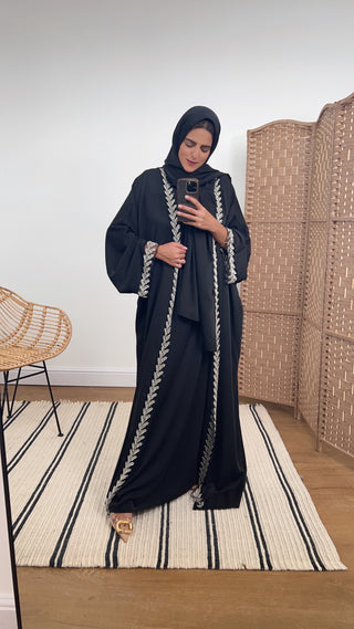 Riana abaya black