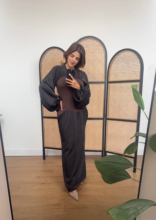 Coco long sleeve dress- bou