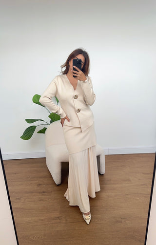 ivory skirt coord  - Fia - Fash Focused