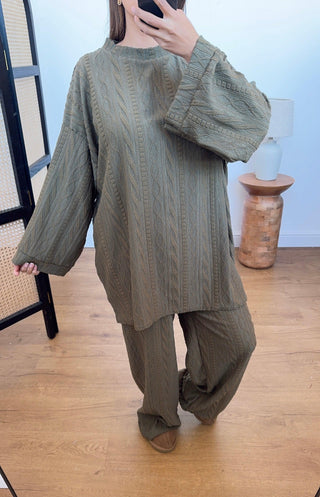 Alij Coord olive - Fash Focused
