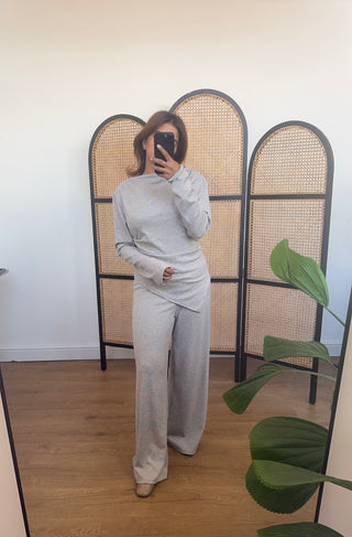 taupe Assymetric  coord- luca