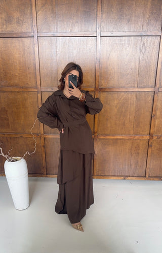 Chocolate skirt set- terra - Fash Focused