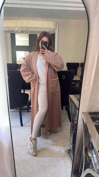 Canan Coatigan in Camel - Fash Focused