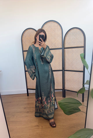 Forest bloom kaftan