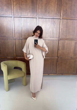 Cream dress- elodie
