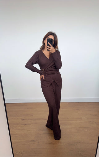 Coco ruched wrap coord - Yenvi - Fash Focused