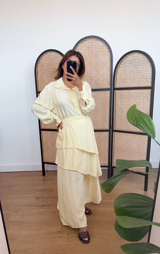 Lemon skirt set- terra