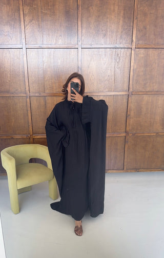 Black high neck dress- solea