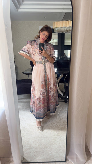 Paisley dress- rosewood