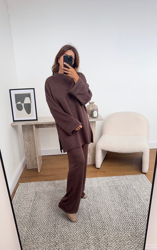 coco basic knit coord- leila - Fash Focused