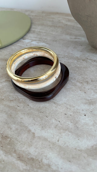 Espresso Bangle set - Fash Focused