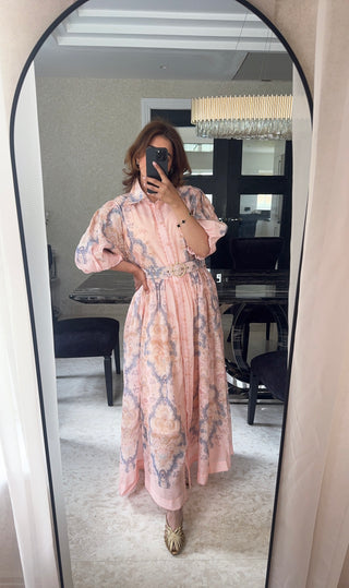 Blush baroque dress- yani