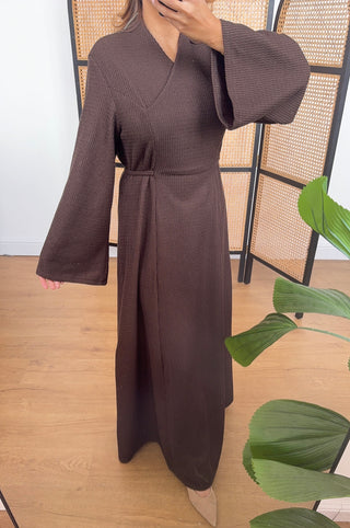 Coco  textured dress- amara