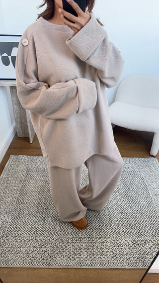 Cream corduroy coord- reina - Fash Focused