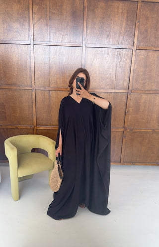 Black kaftan dress- sena