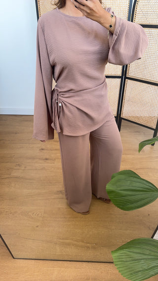 Mauve coord set- hala