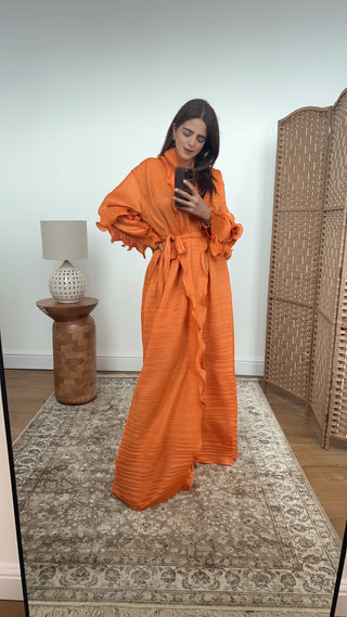 Nima dress in orange
