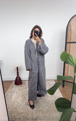 Cana Coatigan in grey - Fash Focused