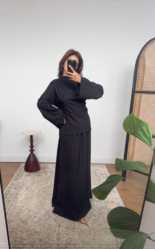 Black skirt coord - tia - Fash Focused