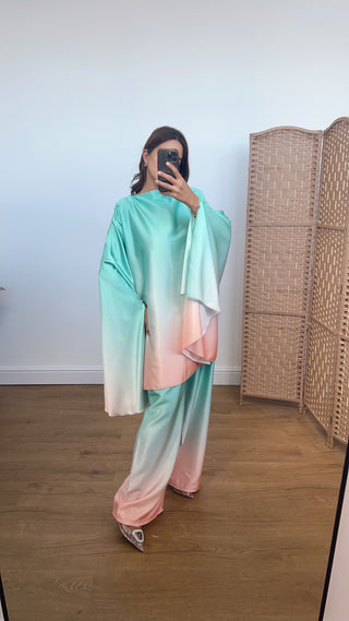 aima ombre coord in mint